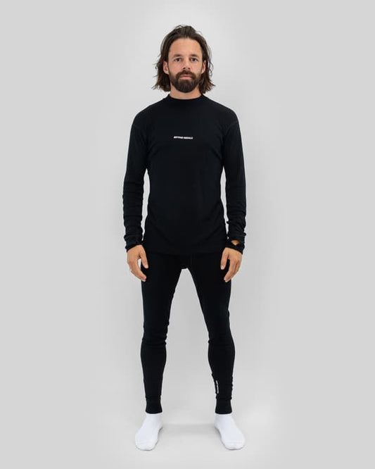 Beyond Medals - Merino Baselayer Bottom — Black