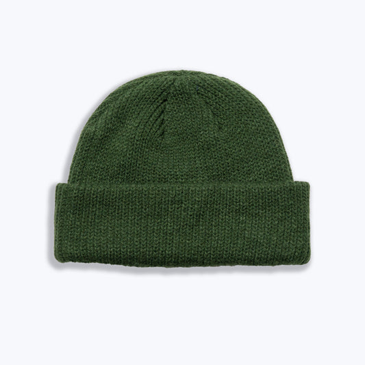 Method - Label Beanie — Forest Green