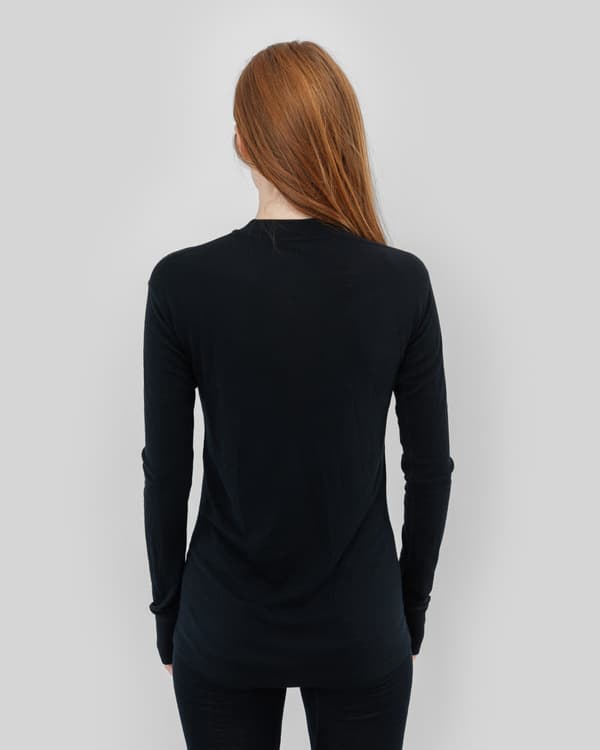 Beyond Medals - Merino Baselayer Top — Black