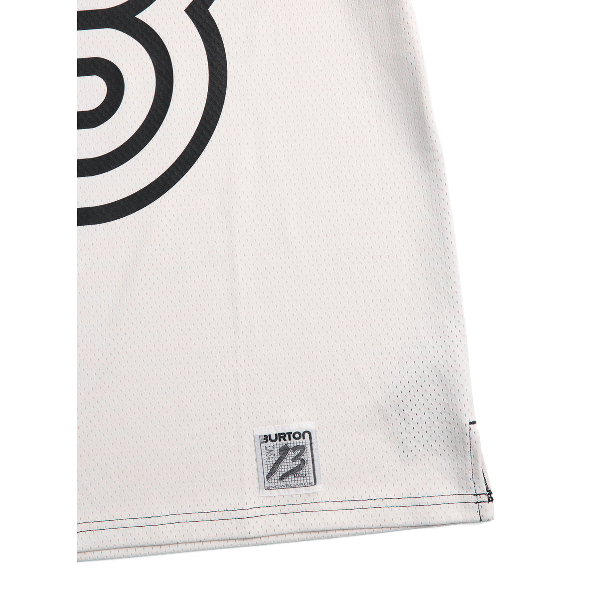 Burton - Short Sleeve Jersey — Stout White / True Black