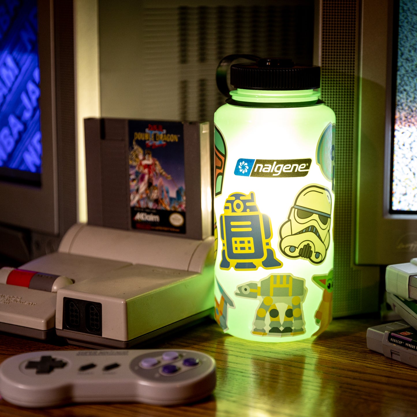 Nalgene - Pullo 1L Glow Green Sustain