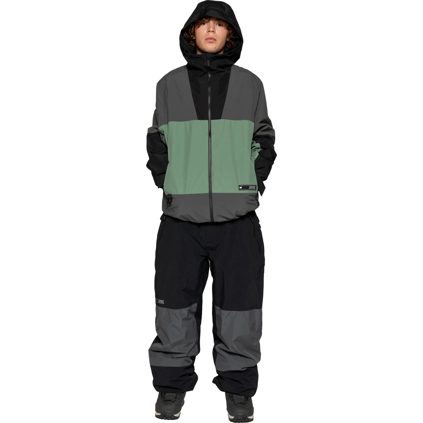 L1 Premium Goods - Ventura-housut MUSTA/HIILI