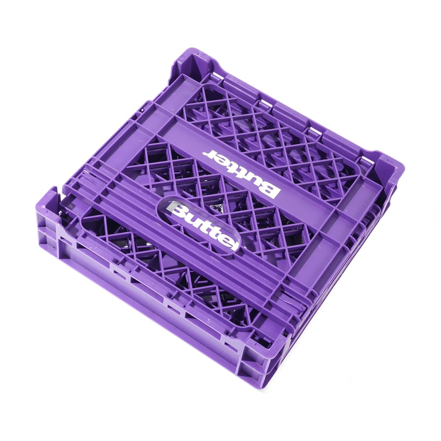 Butter Goods - Collapsable Record Crate, Purple