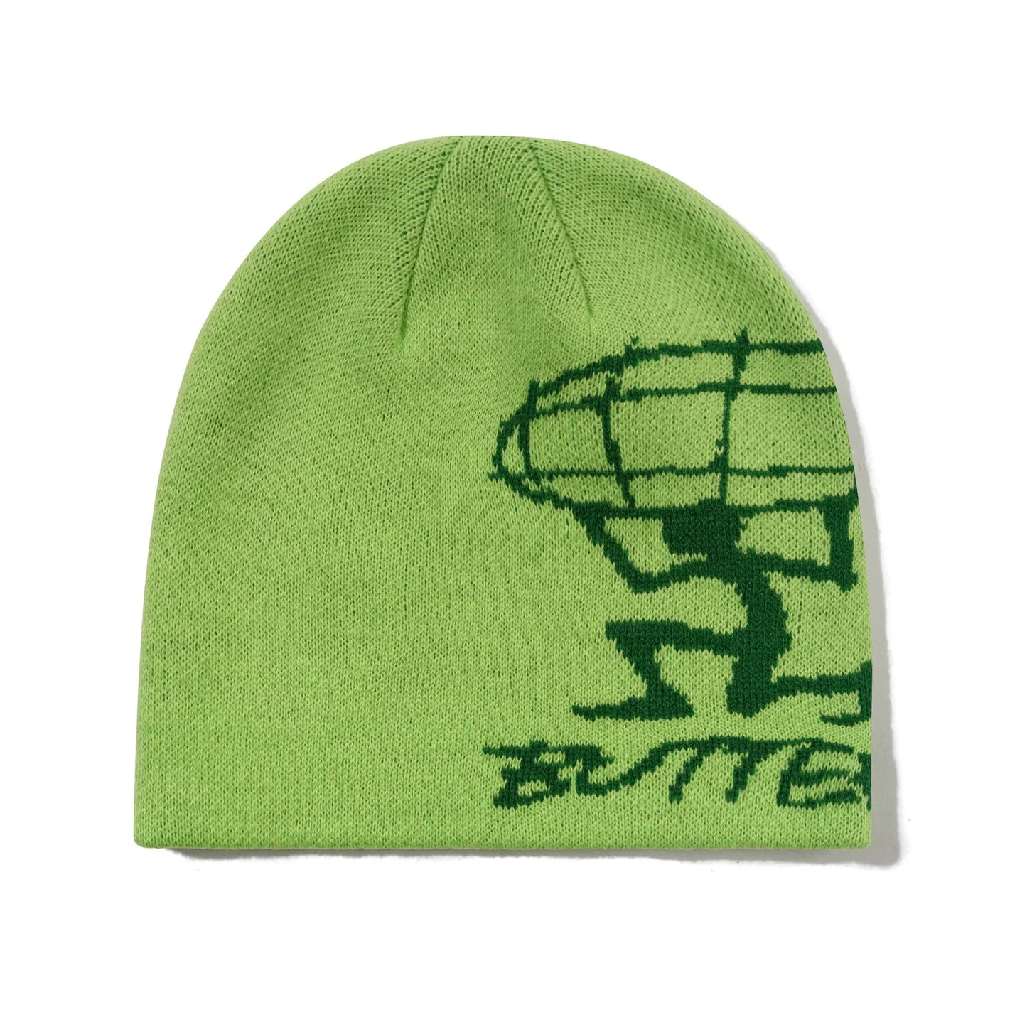 Butter Goods - Terrain Skully Beanie Lime