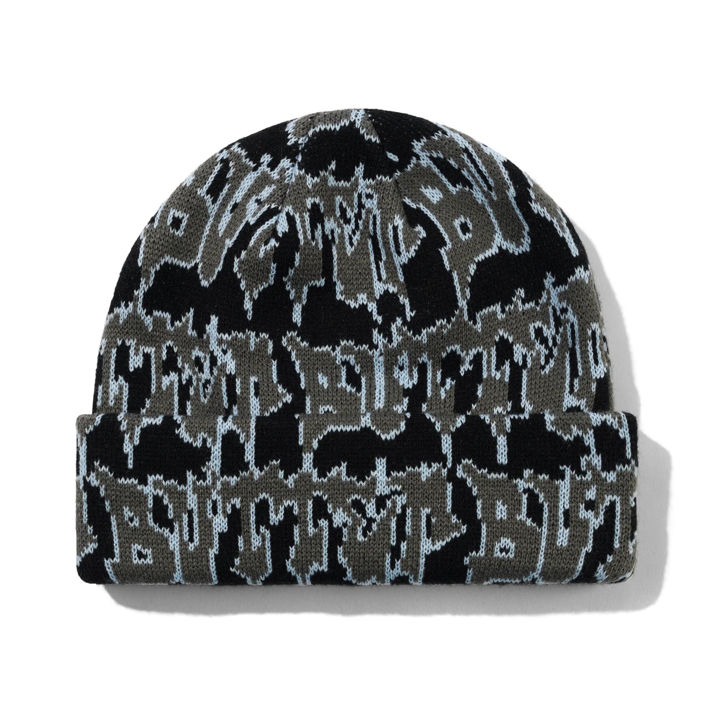 Butter Goods - Throw Beanie Black/Grey