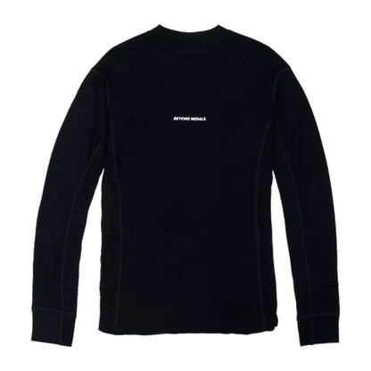Beyond Medals - Merino Baselayer Top — Black