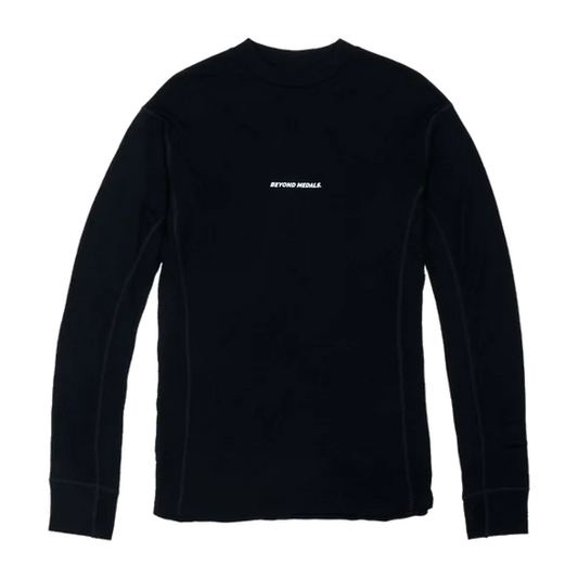 Beyond Medals - Merino Baselayer Top — Black