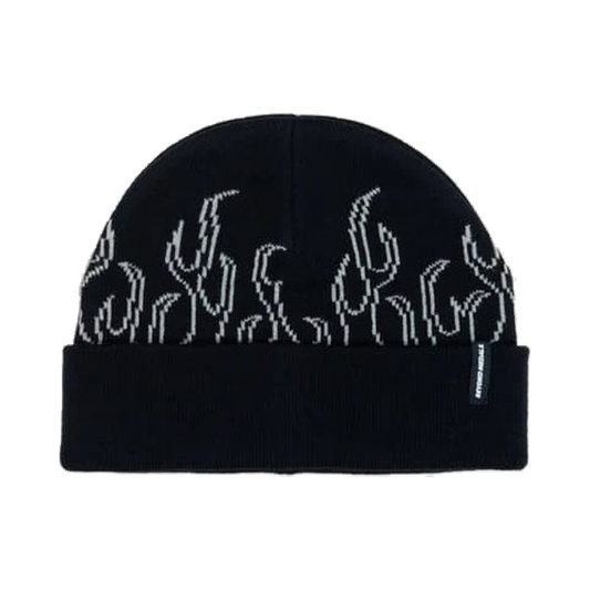 Beyond Medals - 00s Flame Beanie — Black