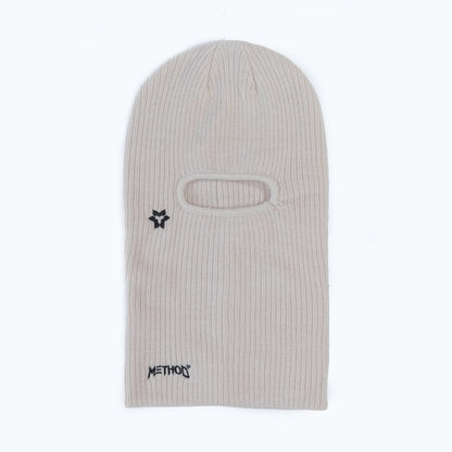 Method - Knit Balaclava — White