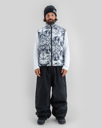 Beyond Medals - Packable Down Vest — Print
