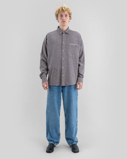 Beyond Medals - Checkered Shirt — Light Beige