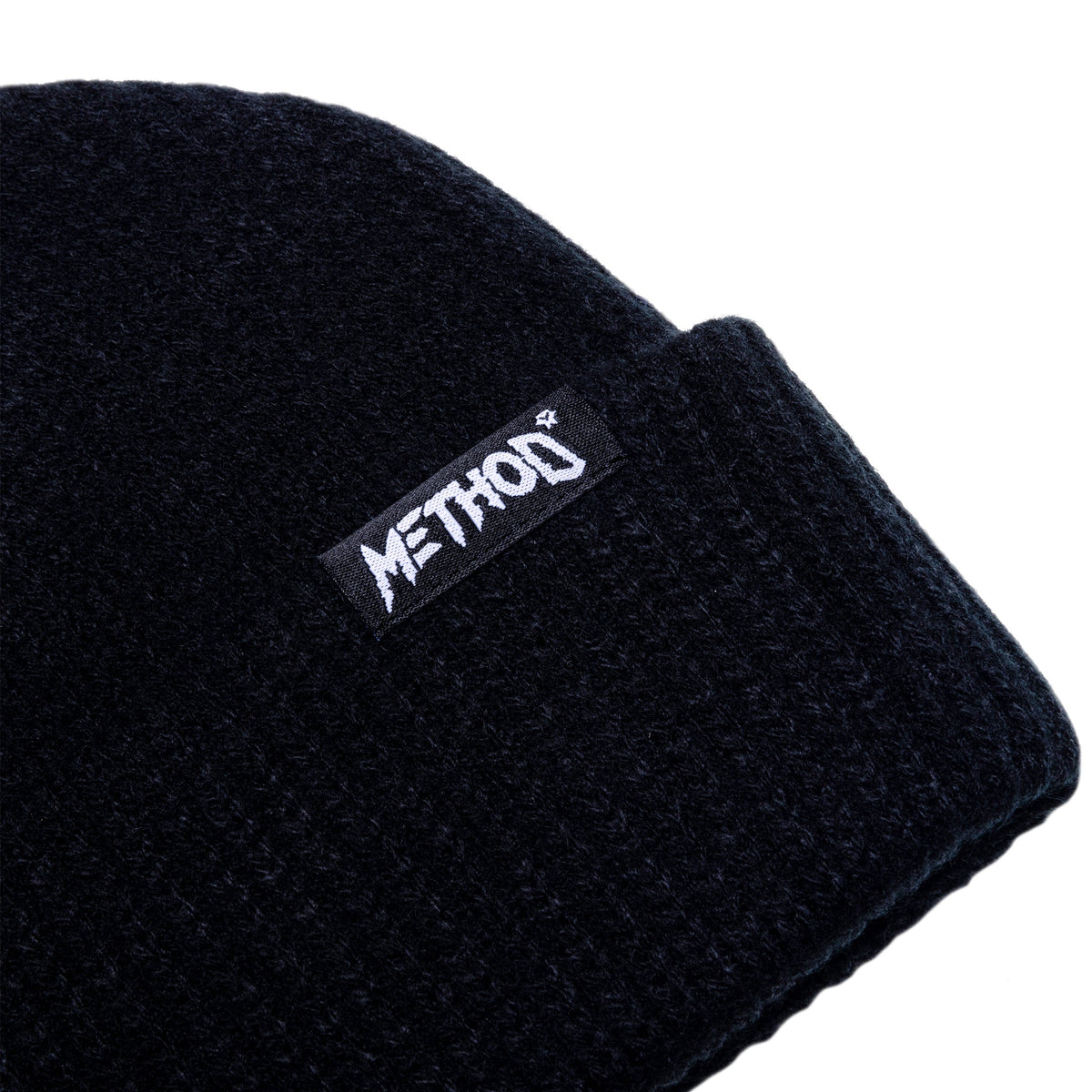 Method - Label Beanie — Black