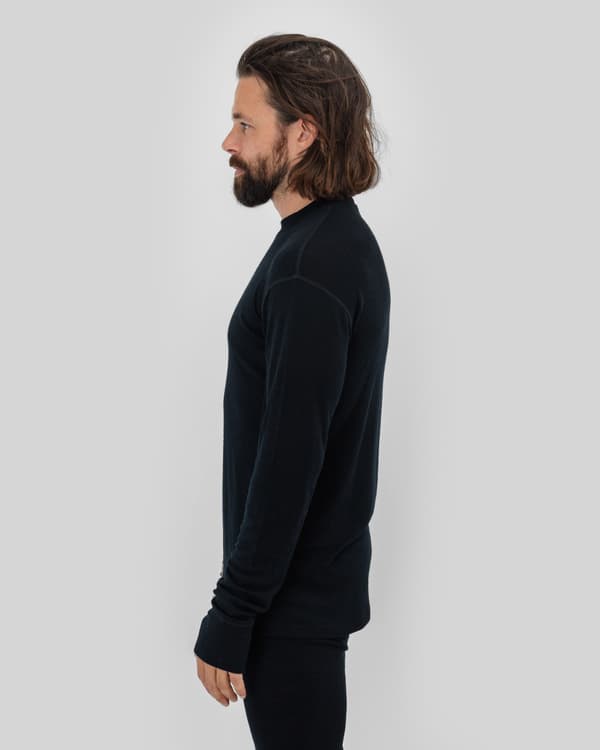 Beyond Medals - Merino Baselayer Top — Black