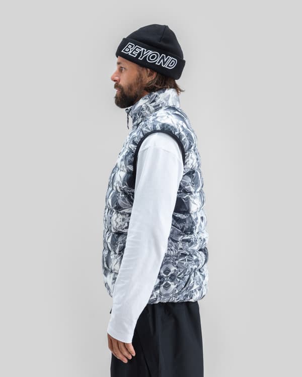 Beyond Medals - Packable Down Vest — Print