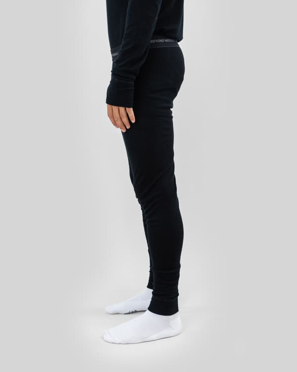 Beyond Medals - Merino Baselayer Bottom — Black
