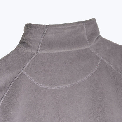 Method - Label 1/4 Zip Fleece — Grey
