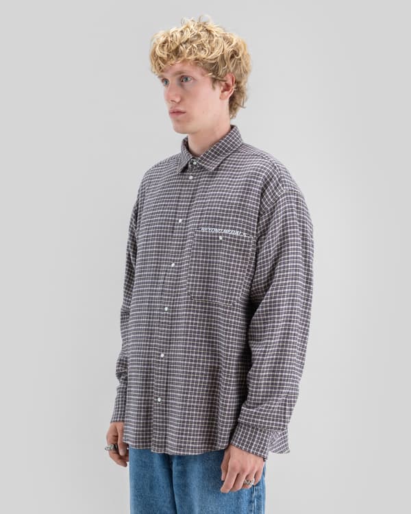 Beyond Medals - Checkered Shirt — Light Beige