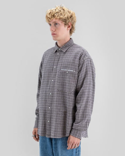 Beyond Medals - Checkered Shirt — Light Beige