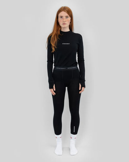 Beyond Medals - Merino Baselayer Bottom — Black
