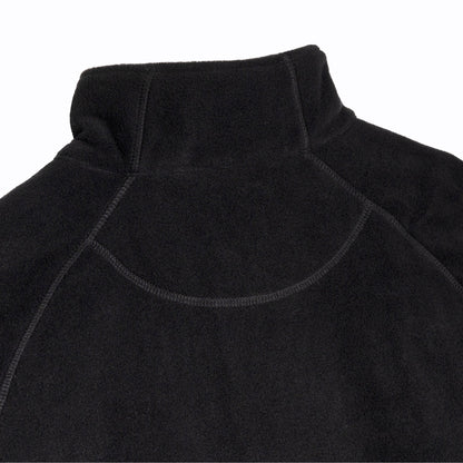 Method - Label 1/4 Zip Fleece — Black