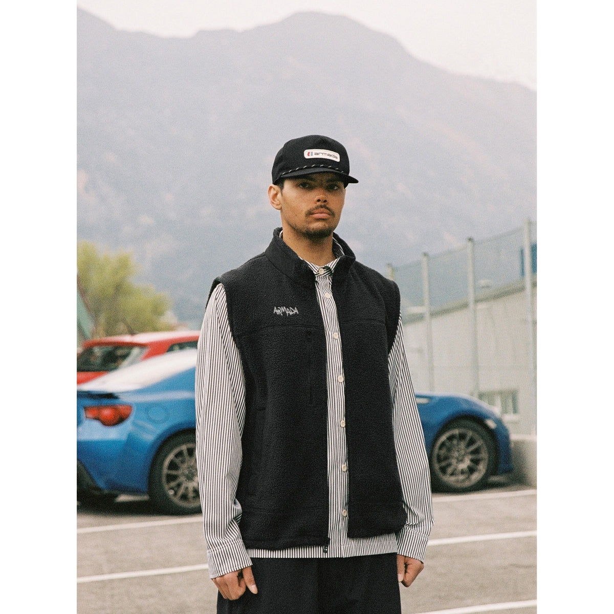 Armada - Klatch Fleece Vest — Black