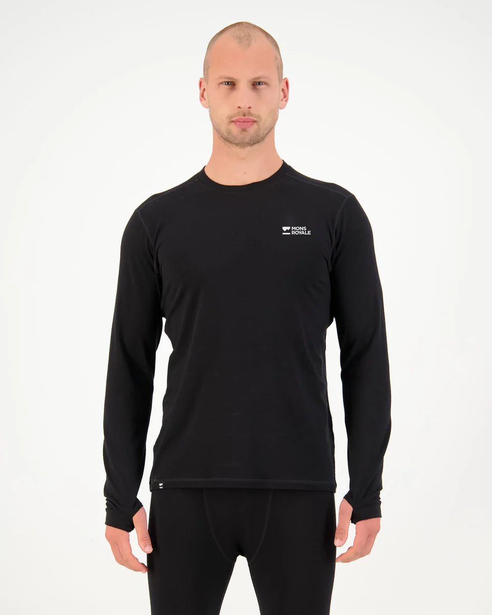 Mons Royale - Men's Cascade Merino Base Layer Long Sleeve