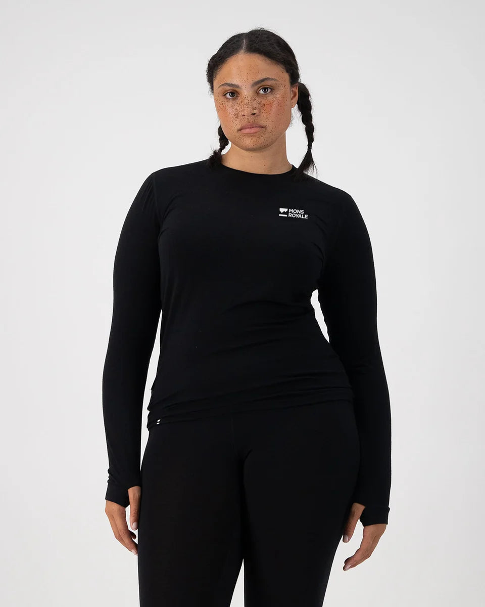 Mons Royale - Women's Cascade Merino Base Layer Long Sleeve