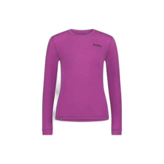 Mons Royale - Women's Cascade Merino Base Layer Long Sleeve Purple