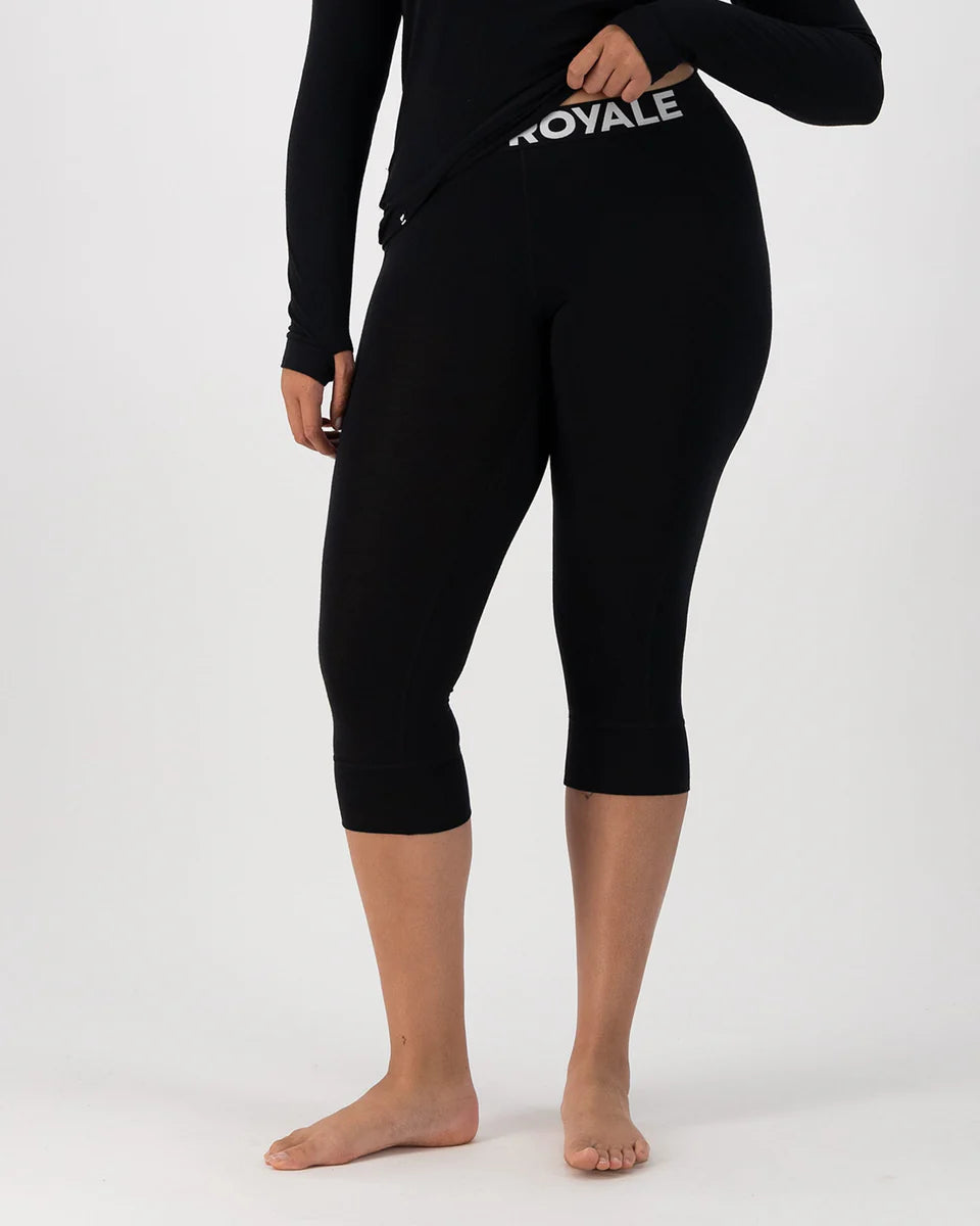 Mons Royale - Women's Cascade Merino Base Layer 3/4 Legging