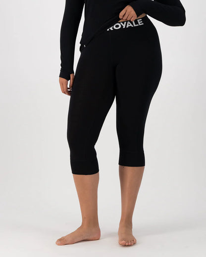 Mons Royale - Women's Cascade Merino Base Layer 3/4 Legging