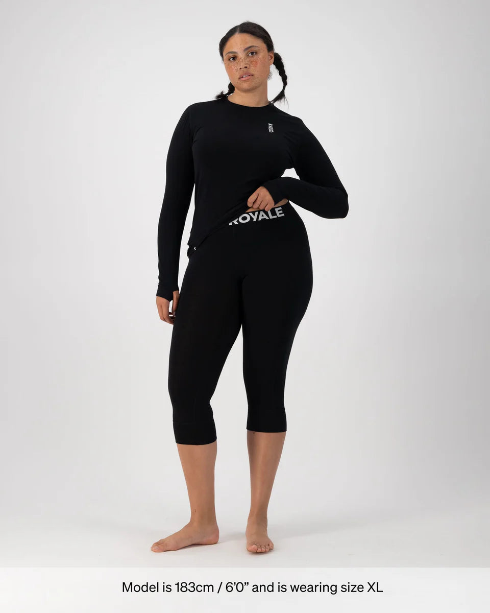 Mons Royale - Women's Cascade Merino Base Layer 3/4 Legging