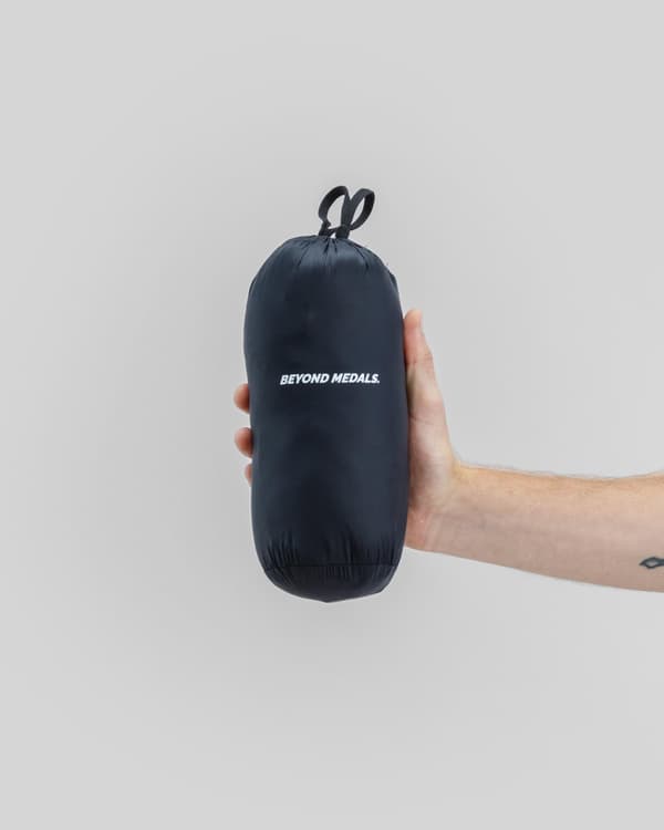 Beyond Medals - Packable Down Jacket — Black
