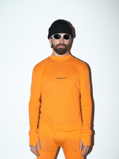 Beyond Medals - Merino Kerrasto YLÄOSA Oranssi