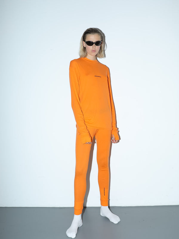 Beyond Medals - Merino Kerrasto YLÄOSA Oranssi