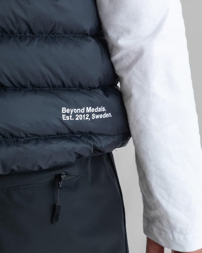 Beyond Medals - Packable Down Vest — Black