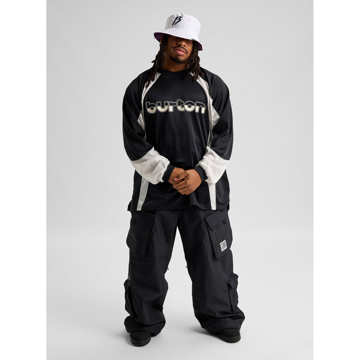 Burton - 2L Baggy Cargo Pants — True Black
