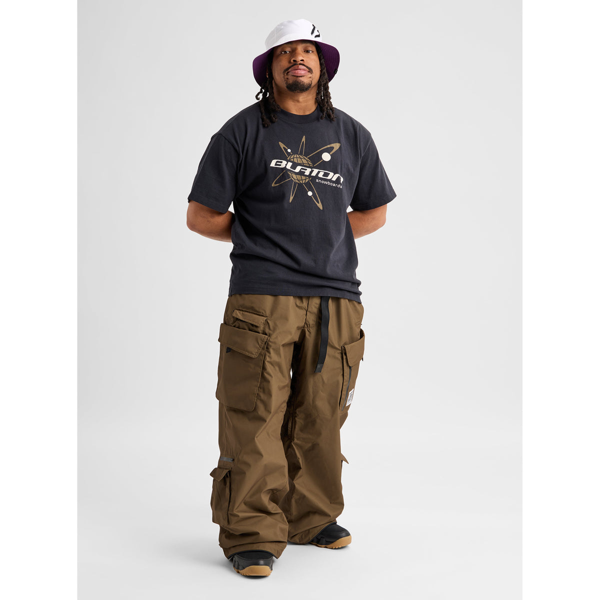 Burton - 2L Baggy Cargo Pants — Earth Ship Brown