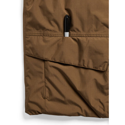 Burton - Reversible Insulated Vest — Earth Ship Brown