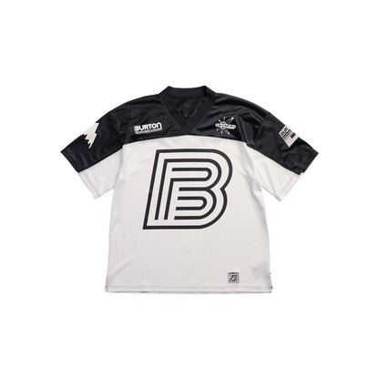 Burton - Short Sleeve Jersey — Stout White / True Black