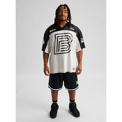Burton - Short Sleeve Jersey — Stout White / True Black