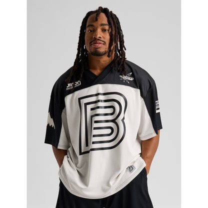Burton - Short Sleeve Jersey — Stout White / True Black