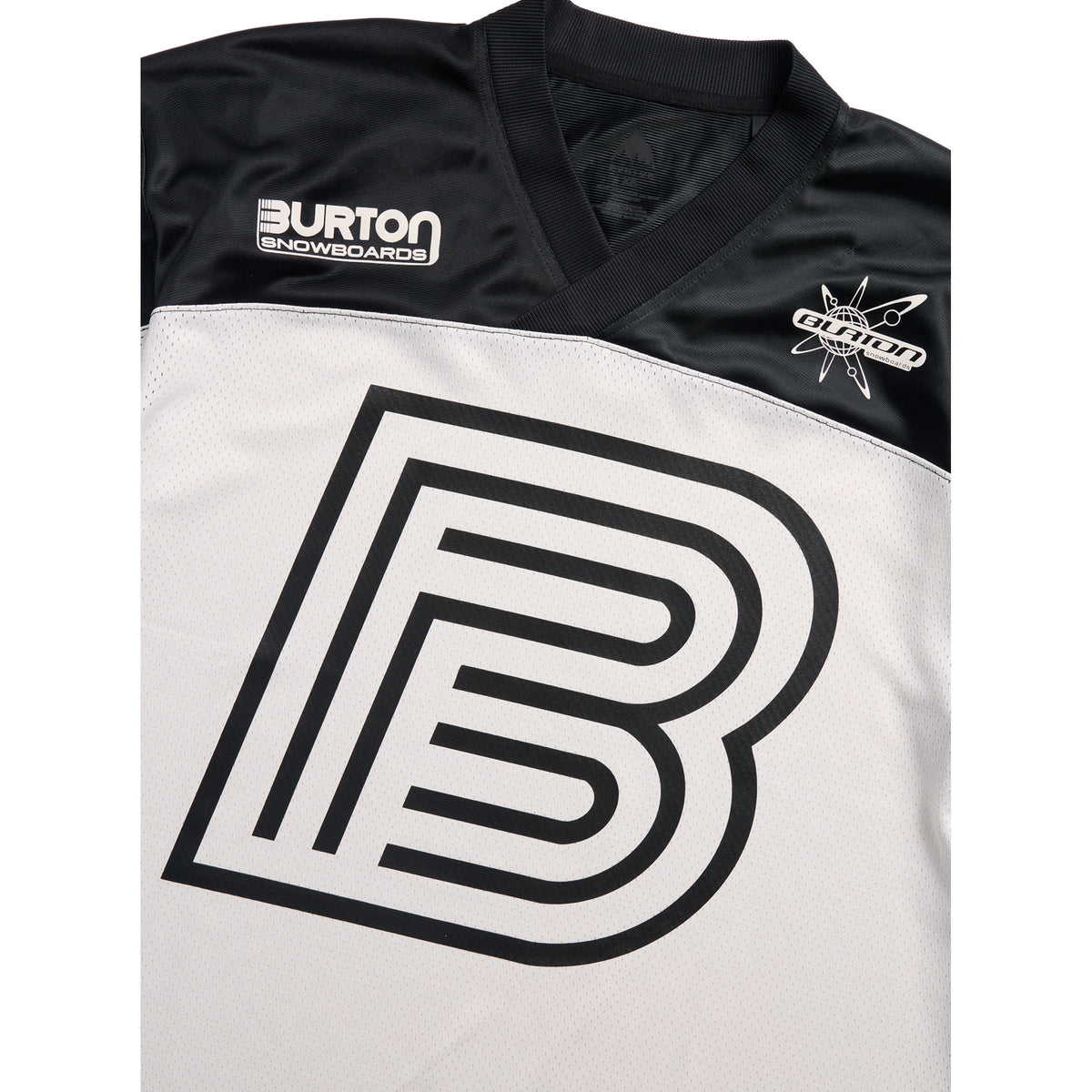 Burton - Short Sleeve Jersey — Stout White / True Black