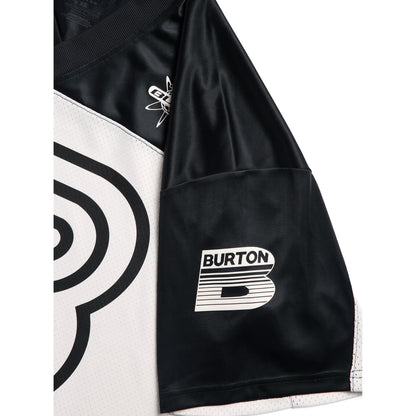 Burton - Short Sleeve Jersey — Stout White / True Black