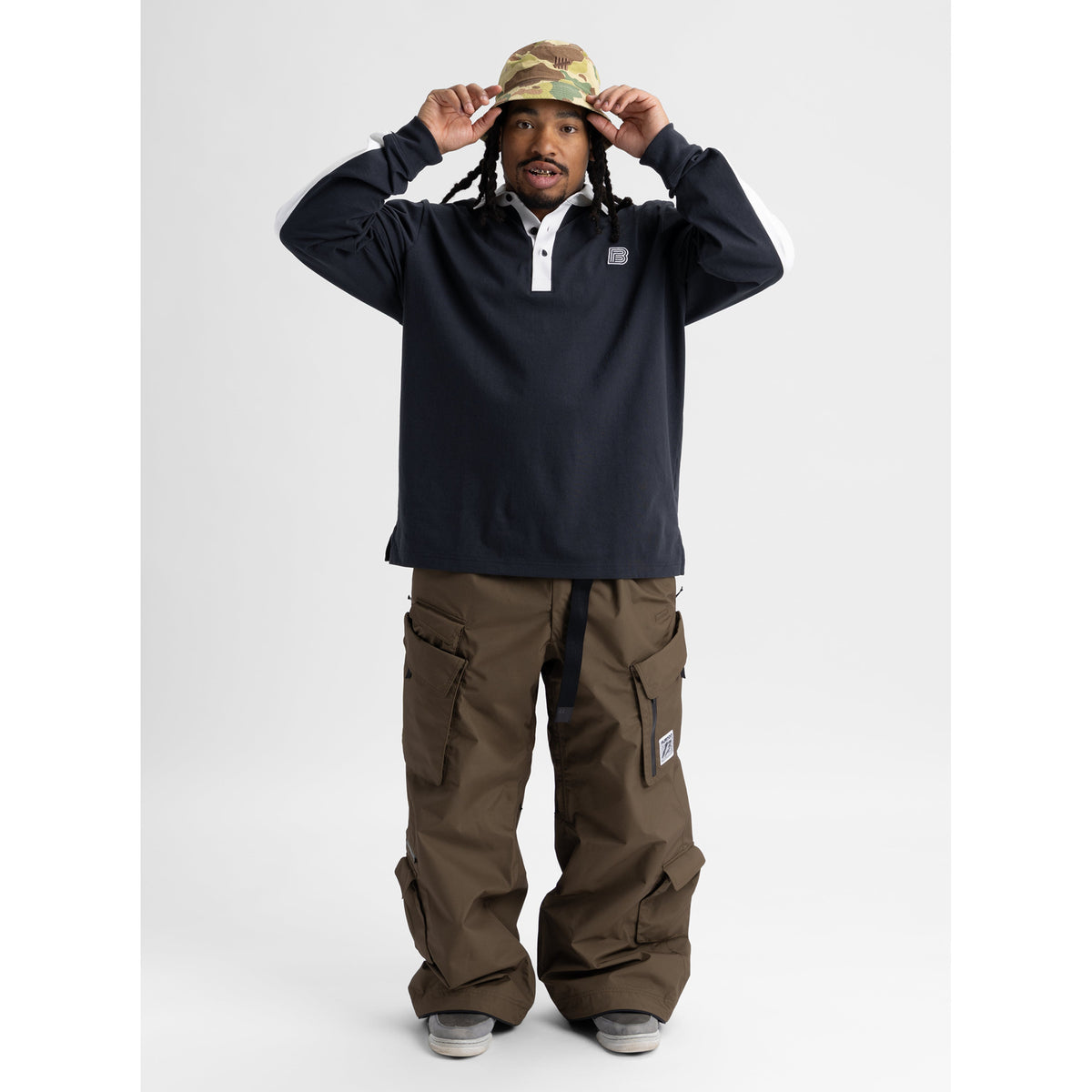 Burton - Rugby Shirt — True Black / Stout White