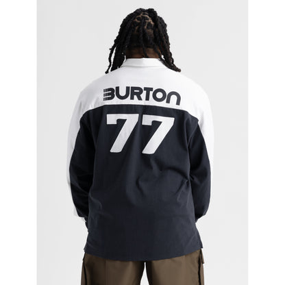 Burton - Rugby Shirt — True Black / Stout White