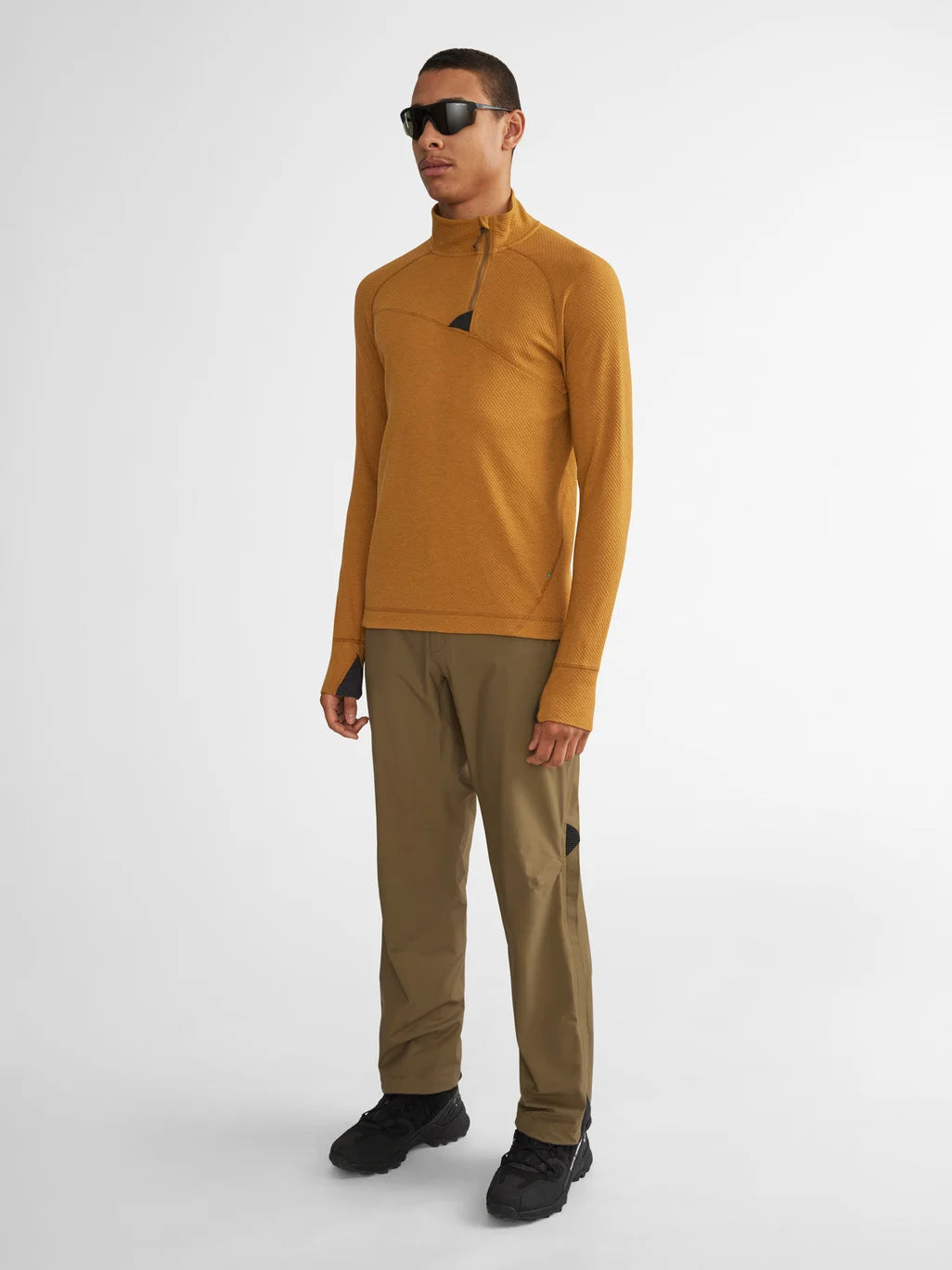 Klättermusen - Huge Miesten Neulepusero, oliivi