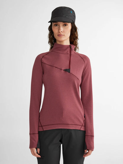 Klättermusen - Valtava Naisten Neulepusero violetti