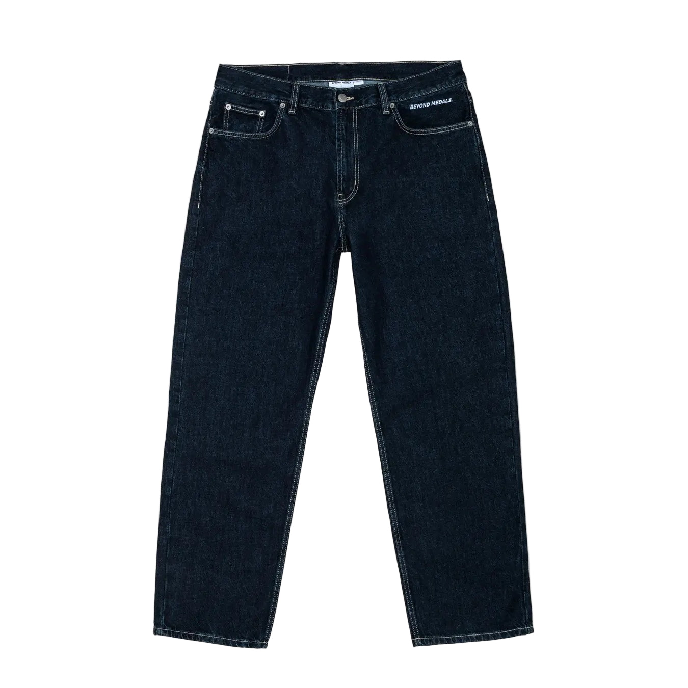 Beyond Medals - Väljät farkut tummansiniset