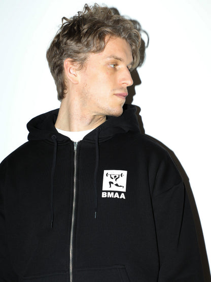 Beyond Medals - Vetoketjullinen huppari BMAA Musta