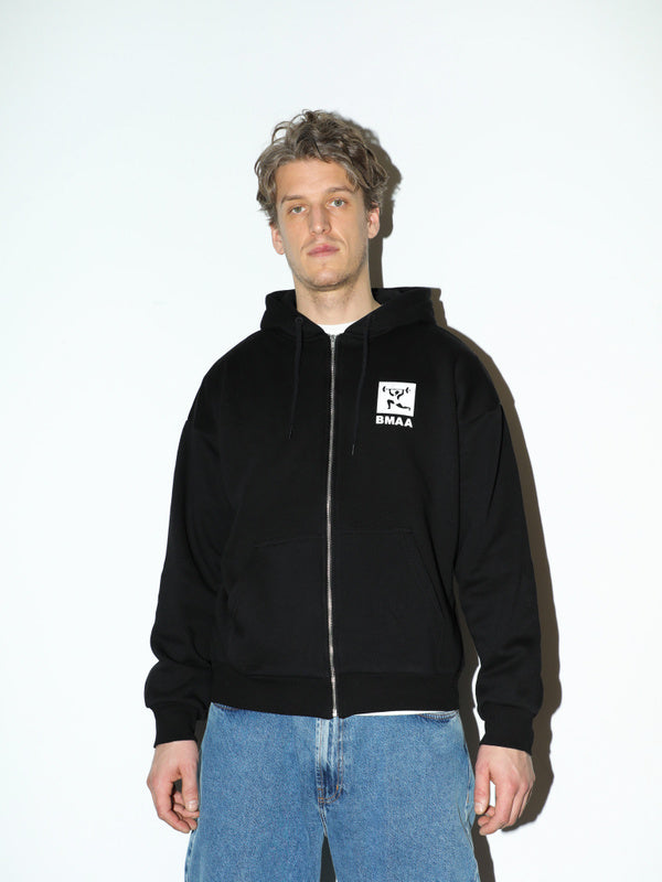 Beyond Medals - Vetoketjullinen huppari BMAA Musta